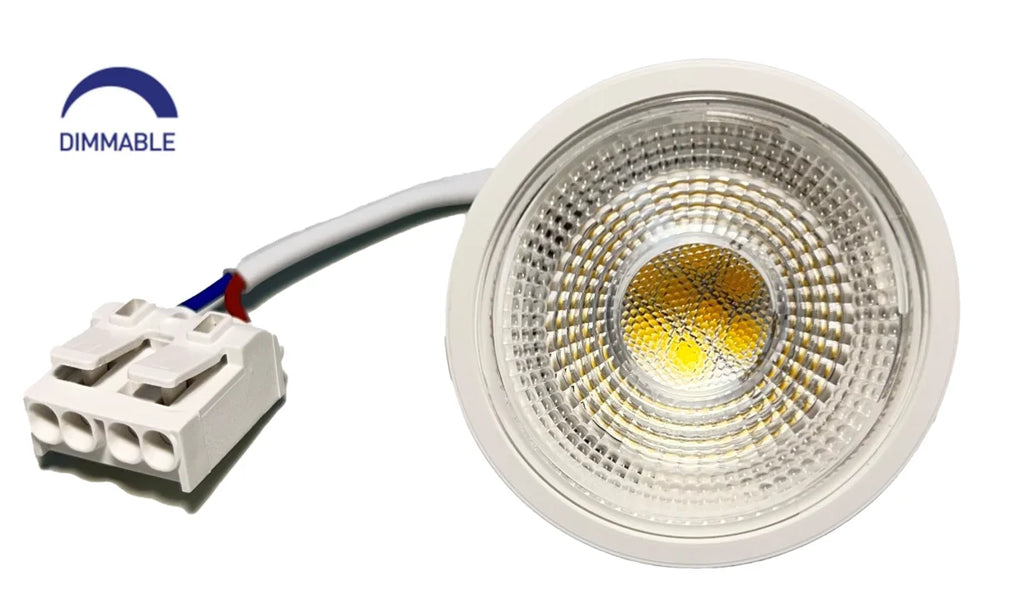 Mundotec LED - Modul 7W 230V, klare Linse, dimmbar (geeignet für Einbaustrahler)