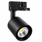 LED 3-Phasen-Schienenstrahler Schwarz 25 W – 3CCT, 2800 lm
