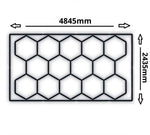 Hexagon LED Set Maße