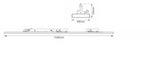 LED Linearleuchte 120cm CCT Schwarz 30-42W 3-Phasen Schienensystem