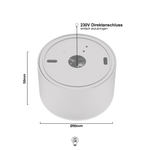 Aufbaustrahler weiß matt rund 50mm IP20 inkl. LED-Modul