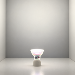 LED/SMD GU10 3W Milchglas – Neutralweiß 4000 K – illustrative Lichtdarstellung
