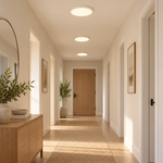 LED Aufbaupanel 24W mit 298 mm Durchmesser als Deckenbeleuchtung im Flur