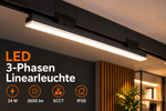 MUNDOTEC 3-Phasen LED Linearleuchte 24W 1188 mm – anwendung