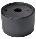 Aufbaustrahler schwarz matt rund 50mm IP44 inkl. LED-Modul