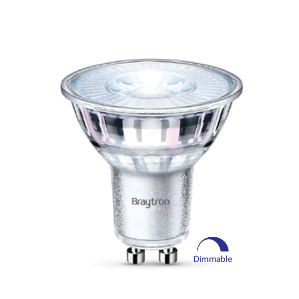 LED/COB Leuchtmittel GU10 Glas 5,5W dimmbar