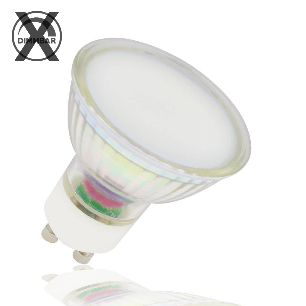 LED/SMD GU10 3W Milchglas