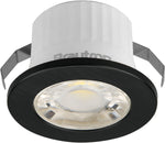 LED Einbauspot Mini 3W / 240lm / IP54 / schwarz